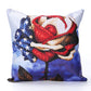 American Flag Rose Diamond Painting Cushion Cover