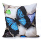 Butterfly On The Stone Cushion Cover