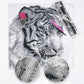 Black and white Tiger Cushion Cover