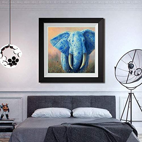 Blue Elephant AB Drill Diamond Painting