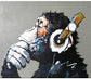 Chimpanzee and Music AB Drill Diamond Painting