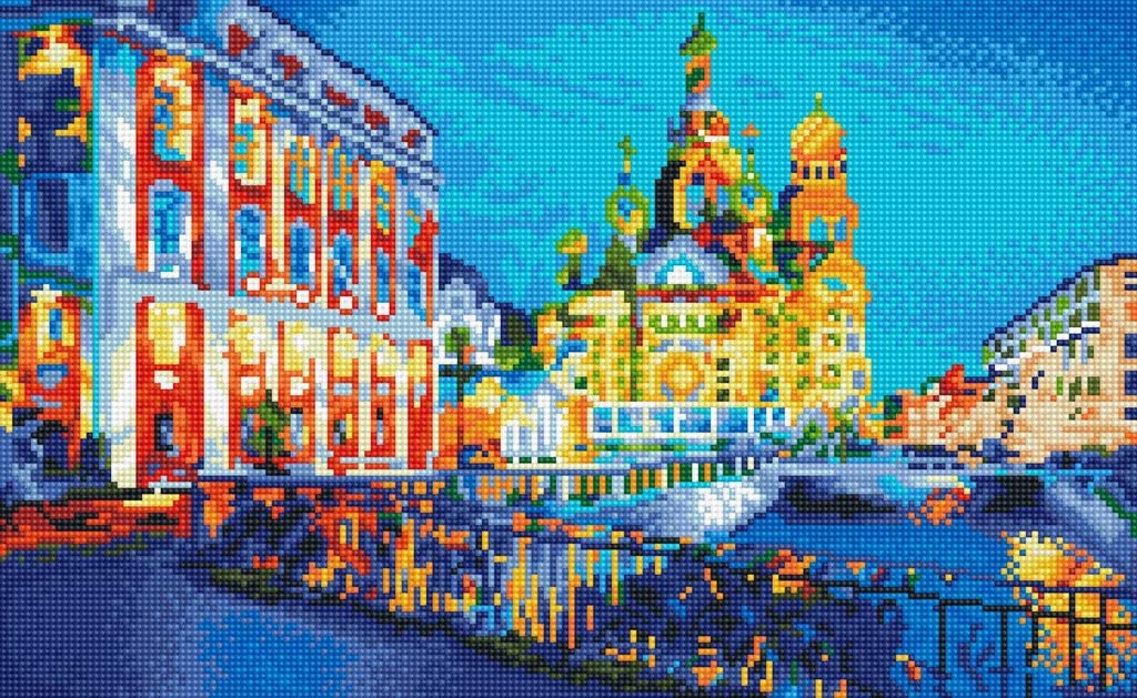 Beautiful St. Petersburg, with AB Diamond Painting