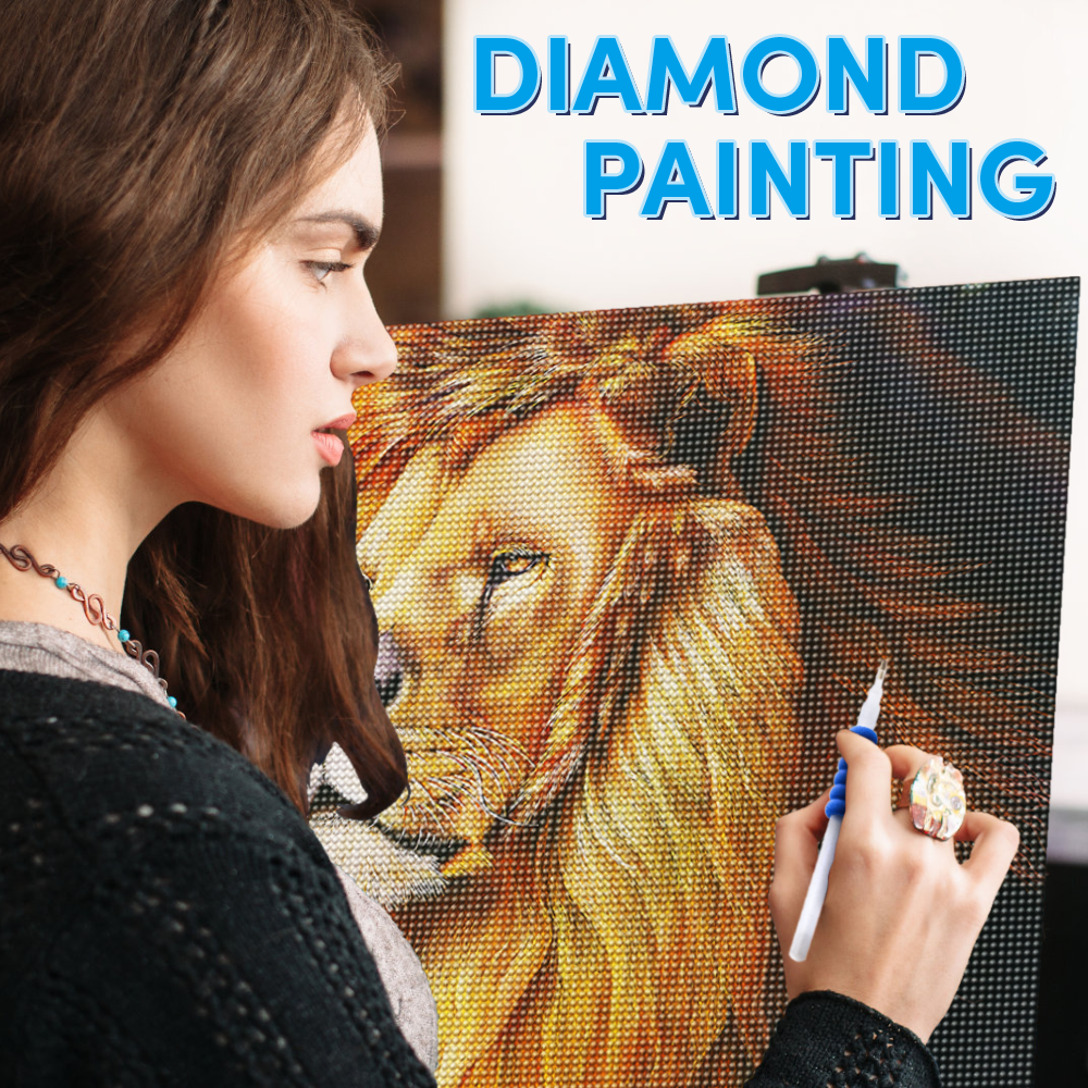 AB Drill 5D Short Lint Canvas Diamond Painting Kit - Elena