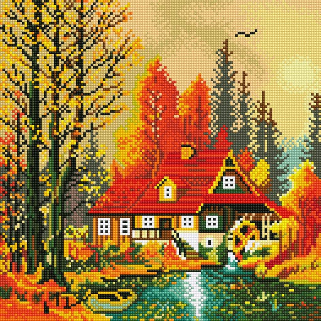 Autumn House AB Drill Diamond Painting