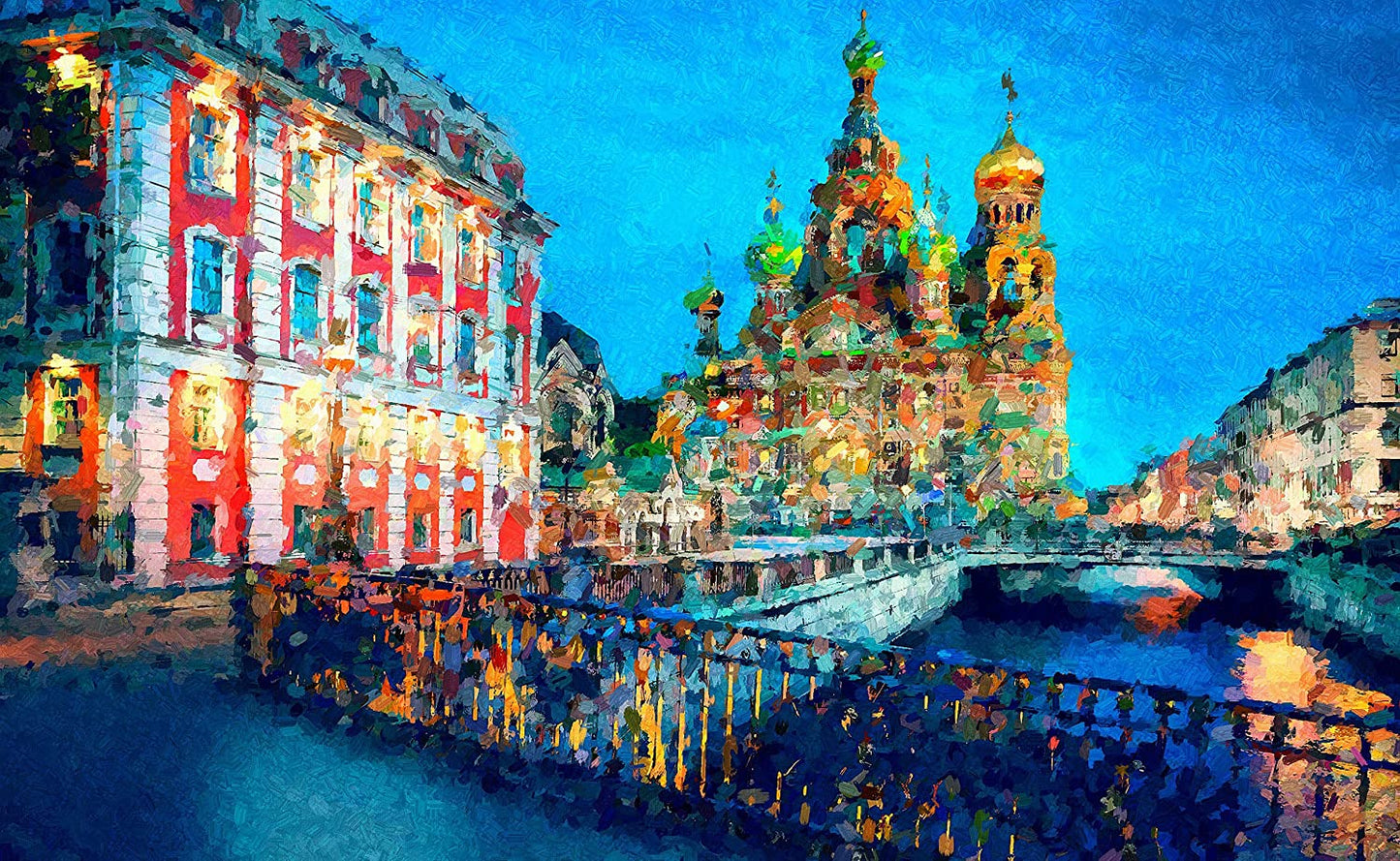 Beautiful St. Petersburg, with AB Diamond Painting